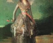 The Marquesa de Pontejos - 弗朗西斯科·德·戈雅